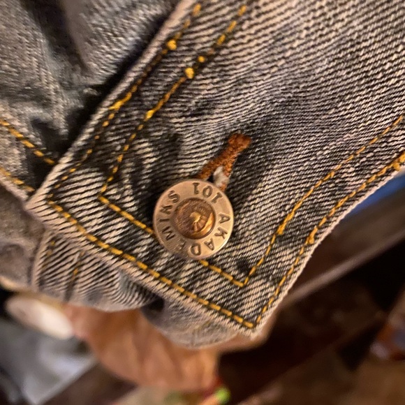 Vintage 80’s Academiks denim jacket - Picture 6 of 16